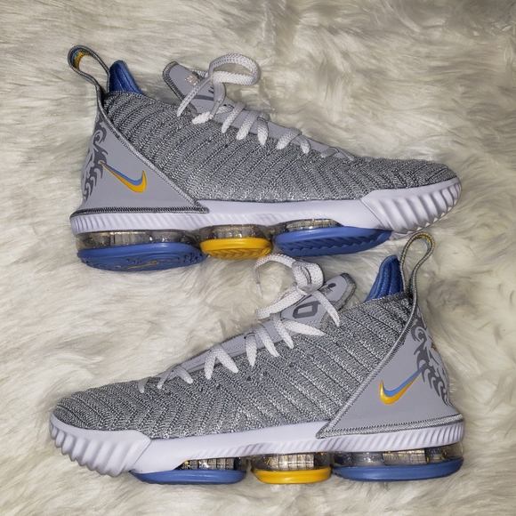 LeBron XVI 16 Grey/Blue "MLPS - Picture 5 of 7